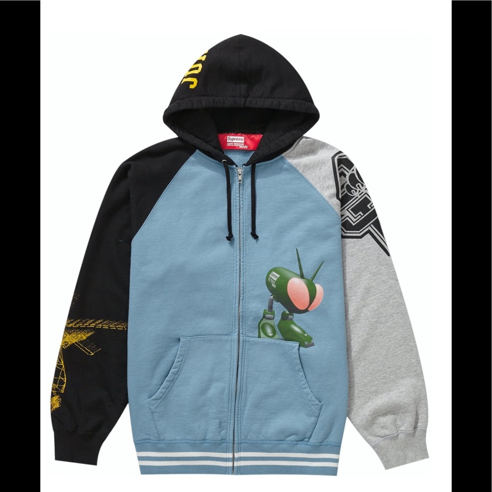 Supreme JUNYA WATANABE CDG MAN zip up hoodie